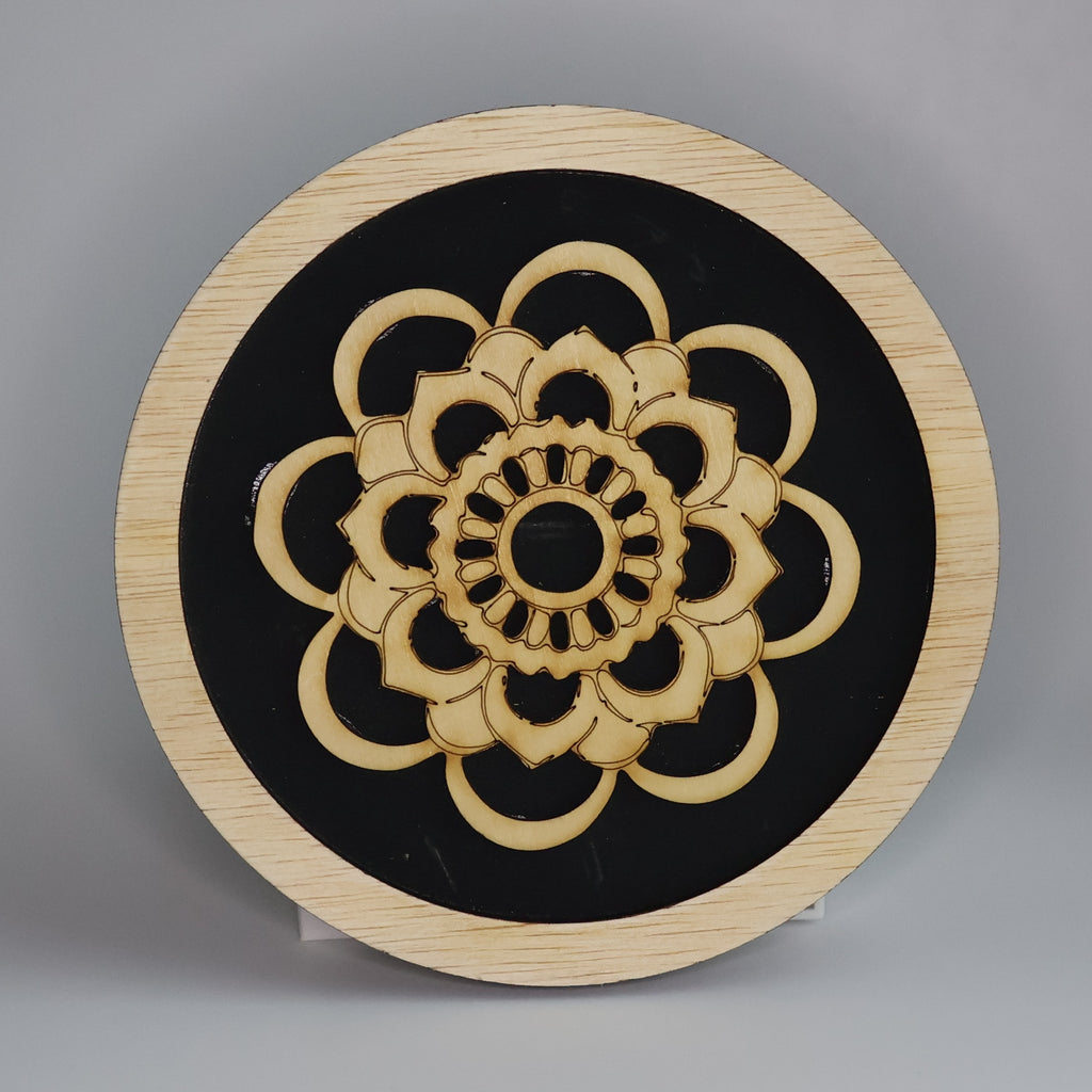Mandala Wooden Sign