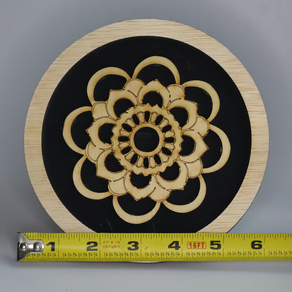 Mandala Wooden Sign