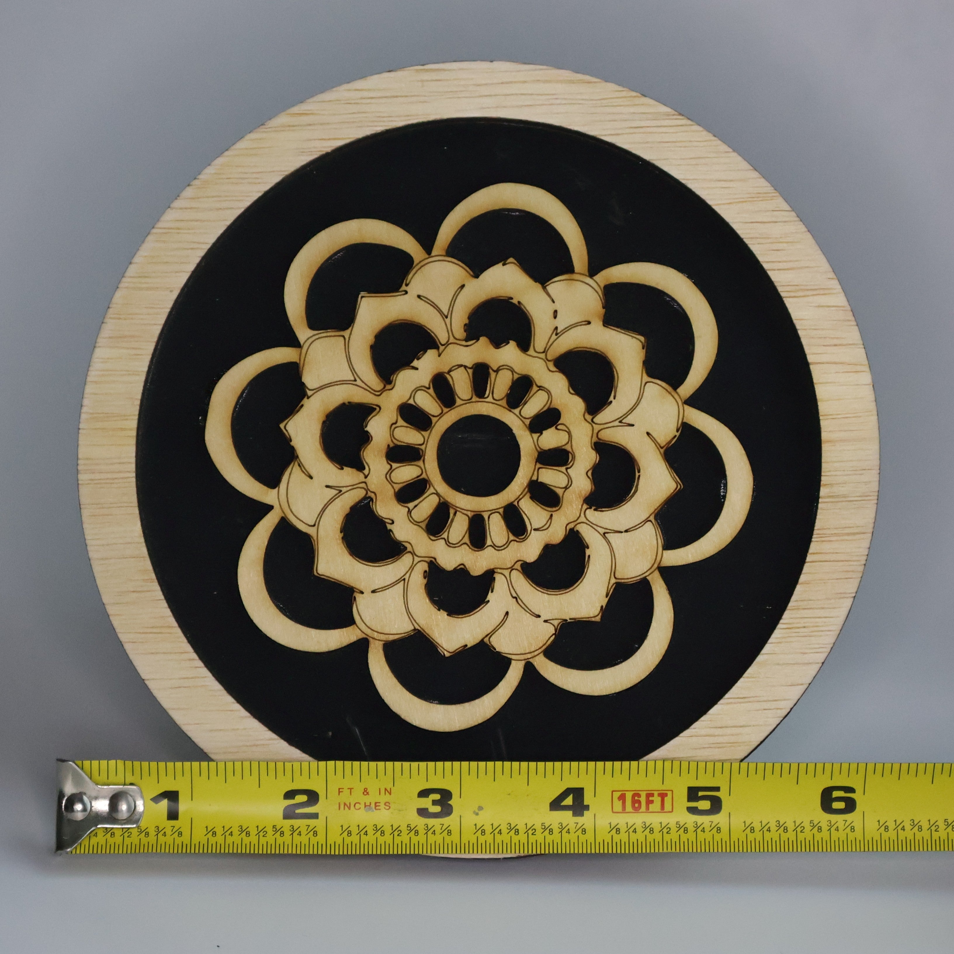 Mandala Wooden Sign