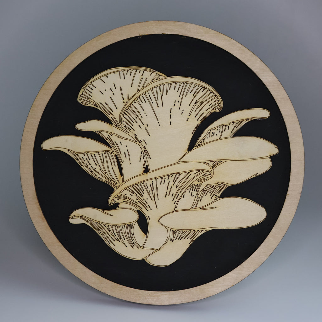 Mushroom Wooden Sign