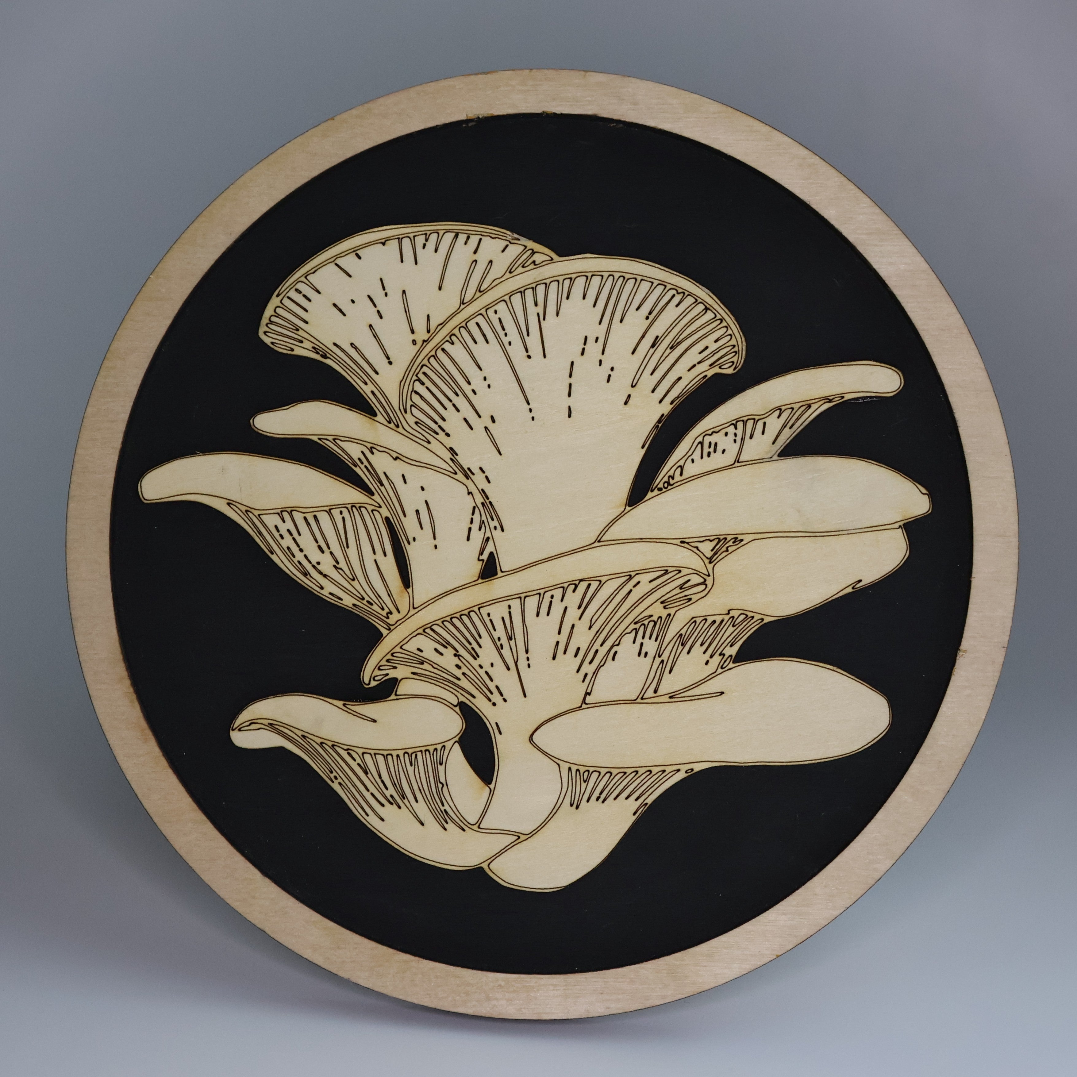 Mushroom Wooden Sign