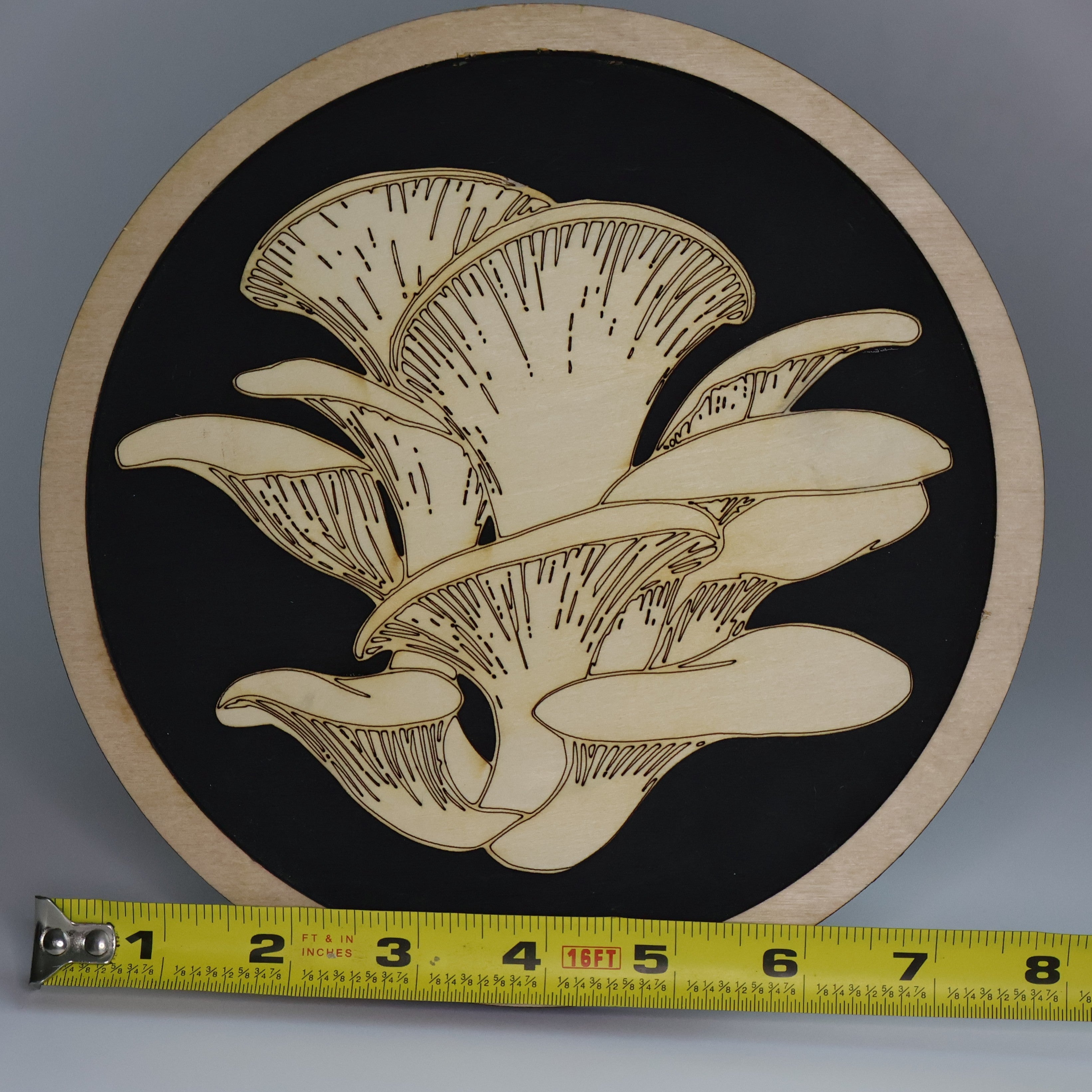 Mushroom Wooden Sign