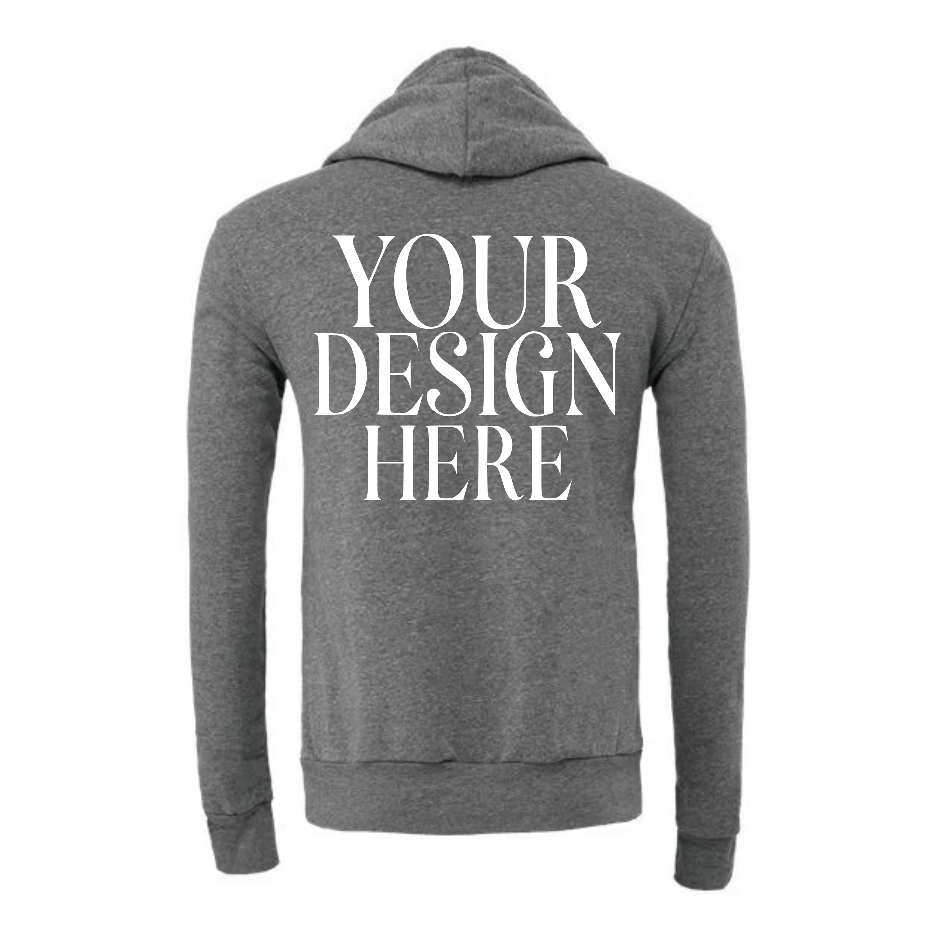 Custom Hoodie Full Back Design