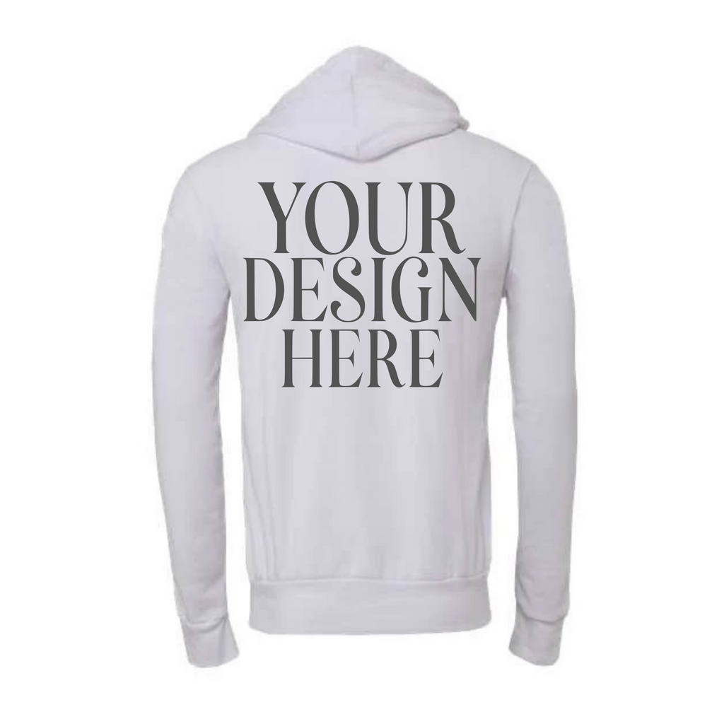 Custom Hoodie Pocket and Back Design Hoodie