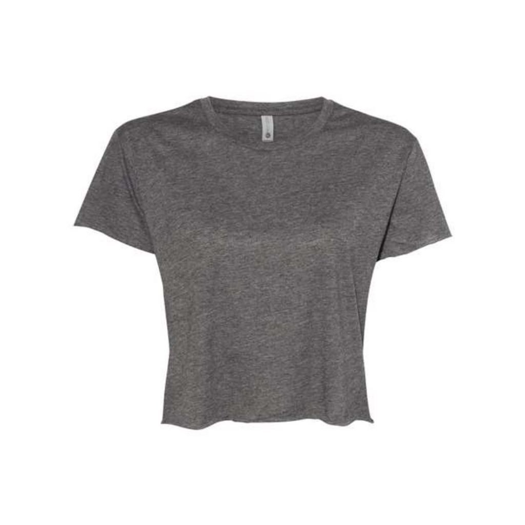 Women’s Custom Crop T-Shirt Full Back Design