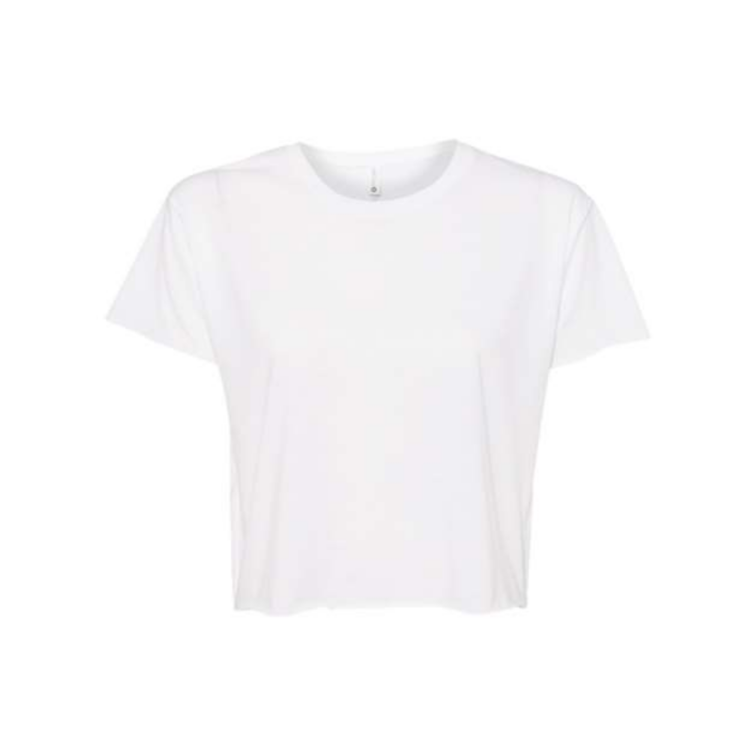 Women’s Custom Crop T-Shirt Full Back Design
