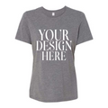 Women’s Custom Tri-Blend T-Shirt Full Front Design