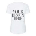 Women’s Custom Tri-Blend T-Shirt Pocket and Full Back Design