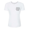 Women’s Custom Tri-Blend T-Shirt Pocket Design