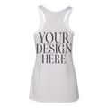 Women’s Custom Tri-Blend Tank Top Full Back Design