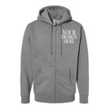 Custom Full Zip Hoodie Pocket Design